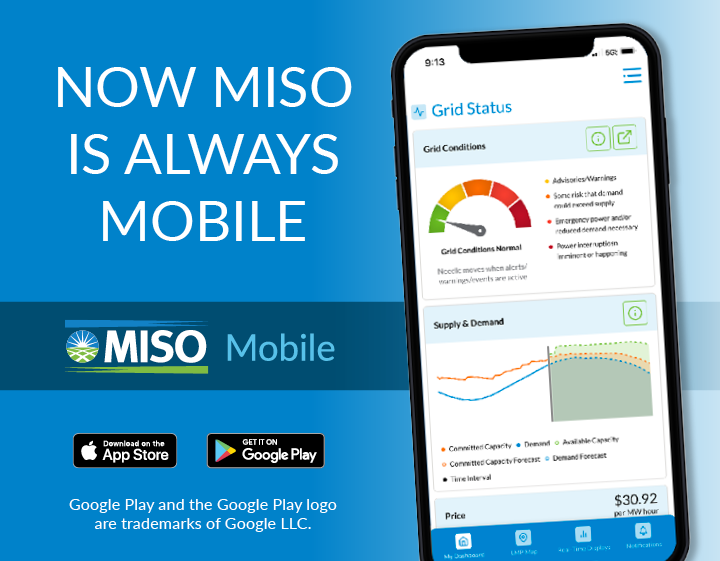 Graphic Promoting the MISO App